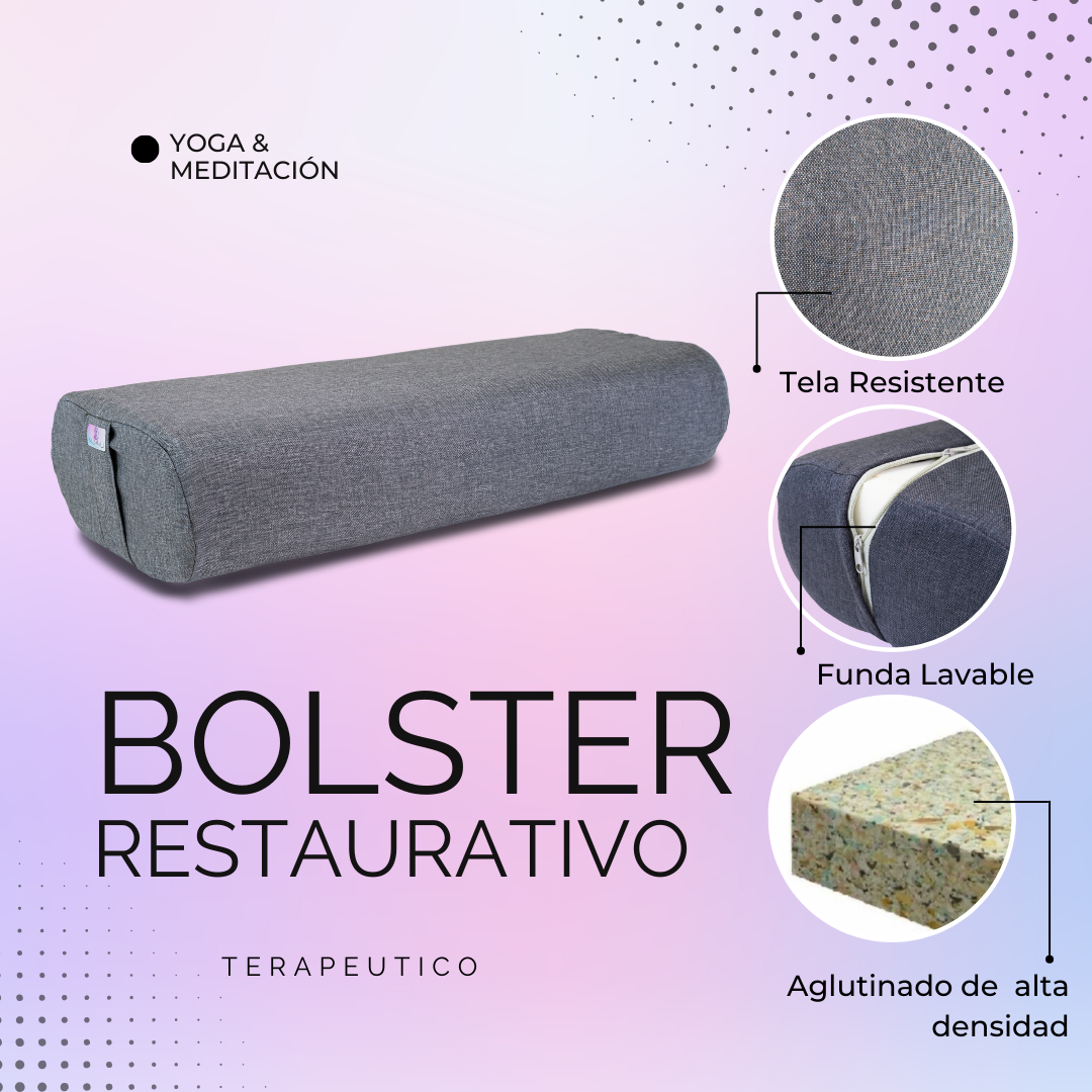Bolster para Yoga Restaurativo - Colección Raíz