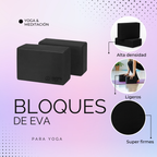 Bloques para Yoga EVAHULE