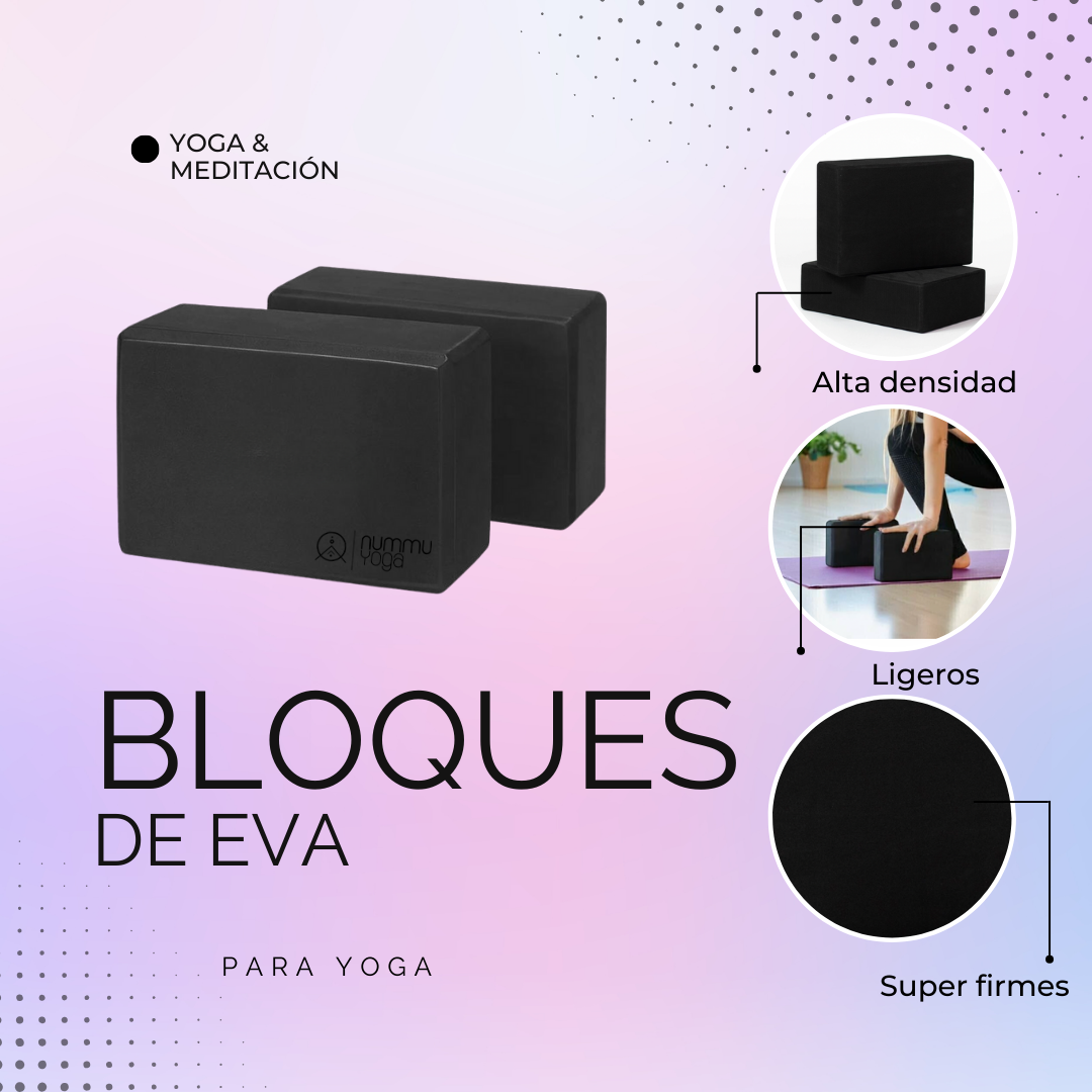 Bloques para Yoga EVAHULE